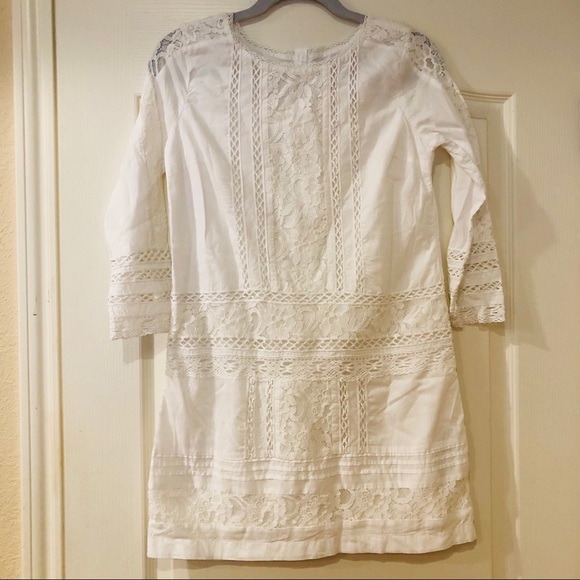abercrombie lace shift dress